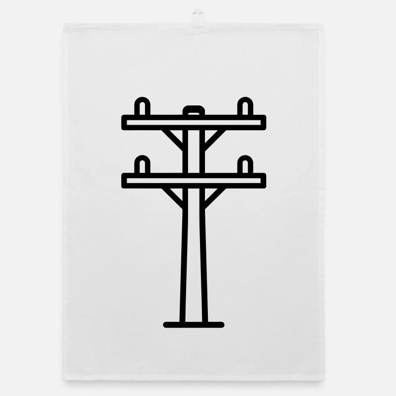 Strommast Organic Geschirrtuch