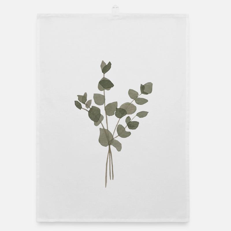 Eucalyptus à l’Aquarelle Torchon bio