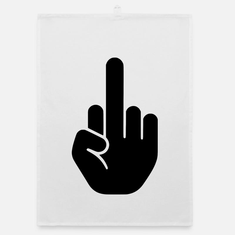 Mittelfinger Organic Geschirrtuch