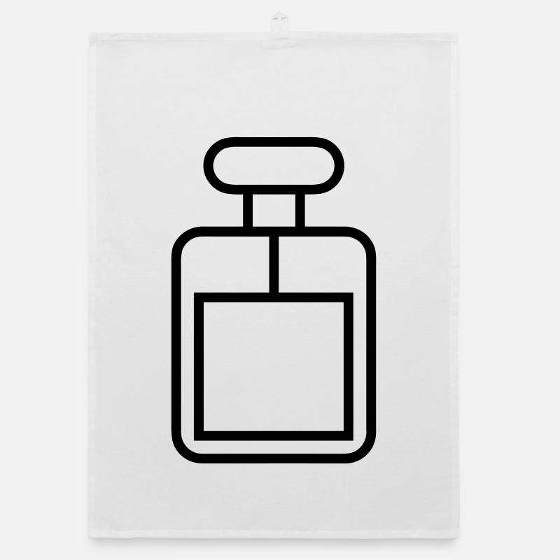 Parfümflasche Organic Geschirrtuch