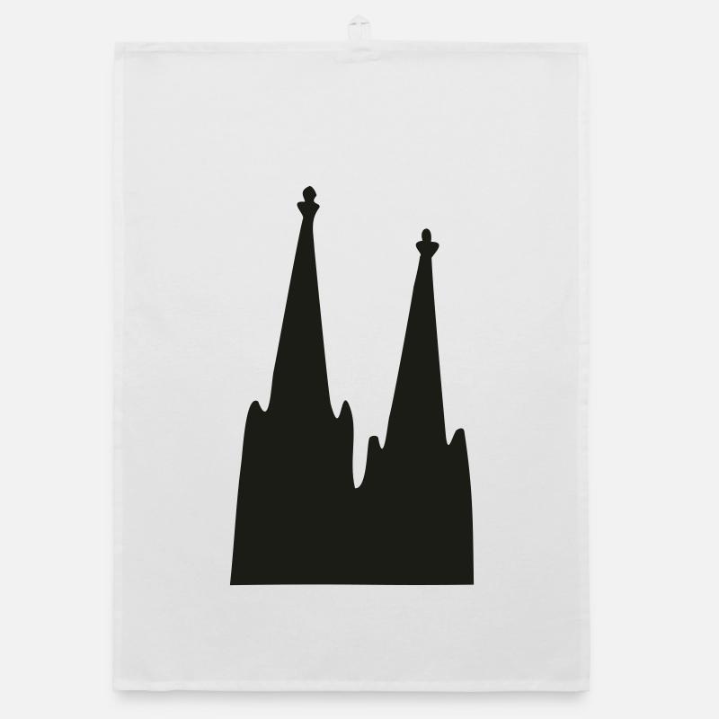 Köln Kölner Dom Organic Geschirrtuch
