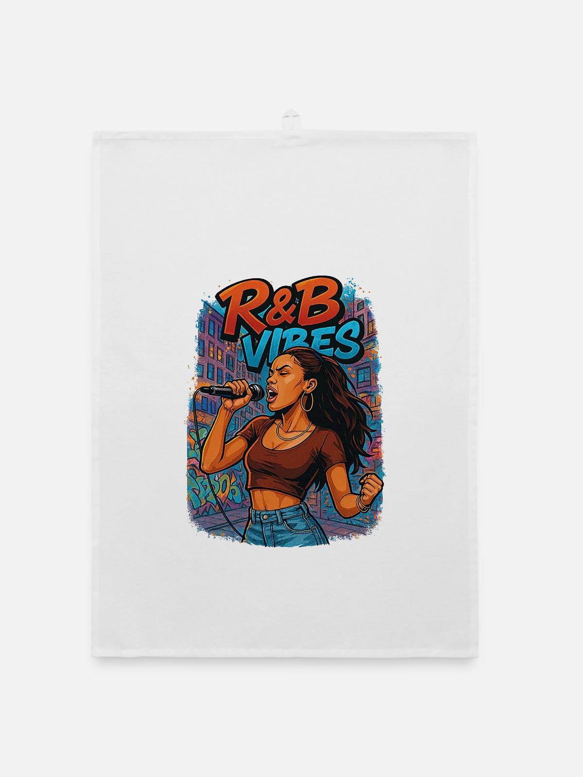 R&B - Organic Geschirrtuch - Weiß - Vorne