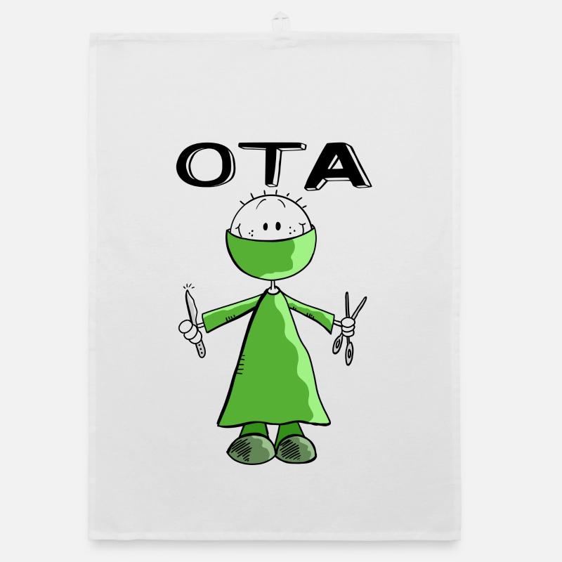 Operationstechnischer Assistent Strichmann - OTA Organic Geschirrtuch