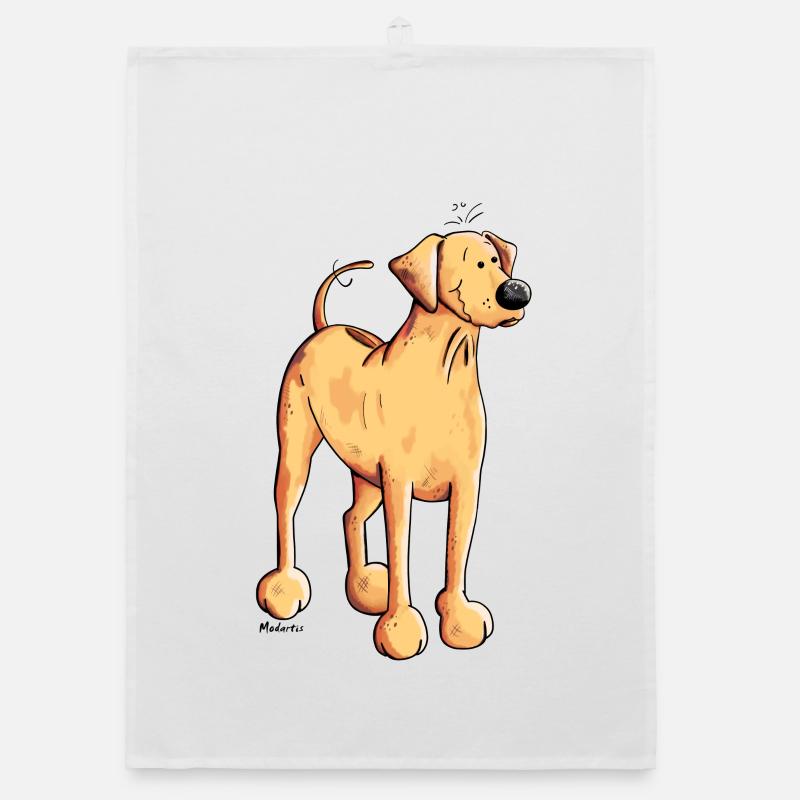 Souriant Rhodesian Ridgeback Torchon bio