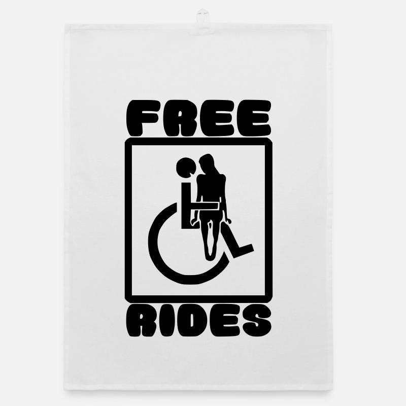 Je donne des trajets gratuits avec mon fauteuil roulant # Torchon bio