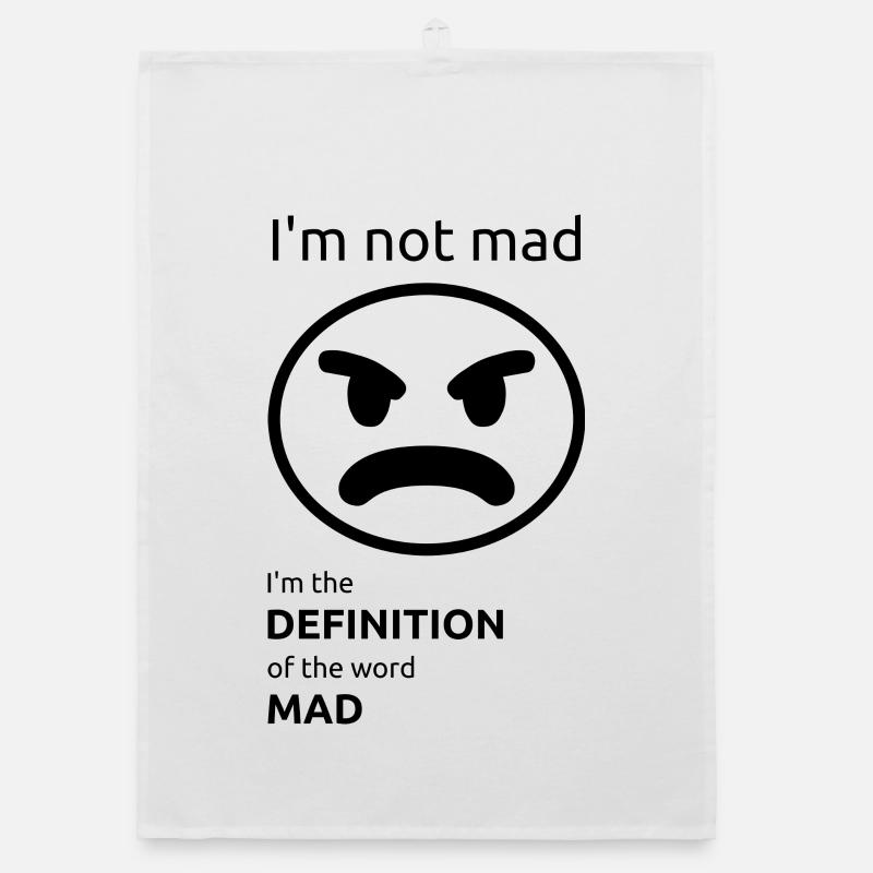 I'm not mad Organic dish towel