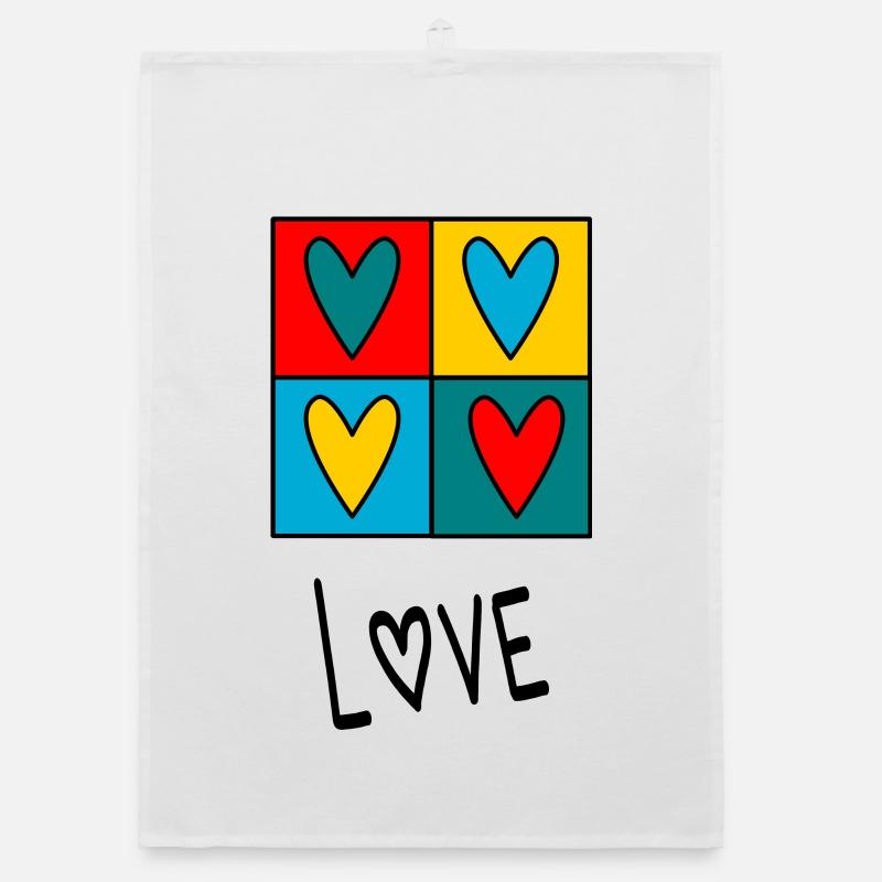 COUPLE. JUST MARRIED. EVJF. SAINT VALENTIN. LOVE. Torchon bio