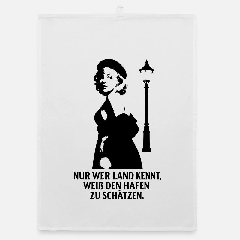 hafen leichtes mädchen Organic Geschirrtuch