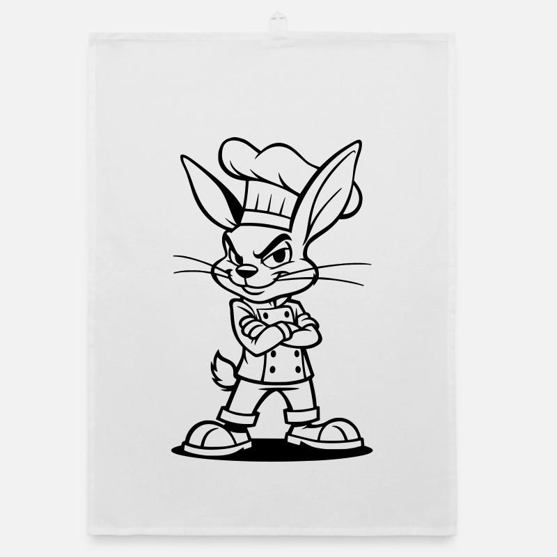 lapin cuisinier  Torchon bio