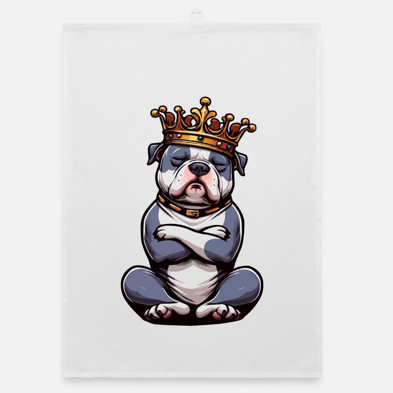 American Bully Bully Pit Bullys Bully Owner Organic dish towel