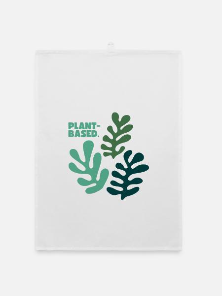 Plantbased - Organic Geschirrtuch - Weiß