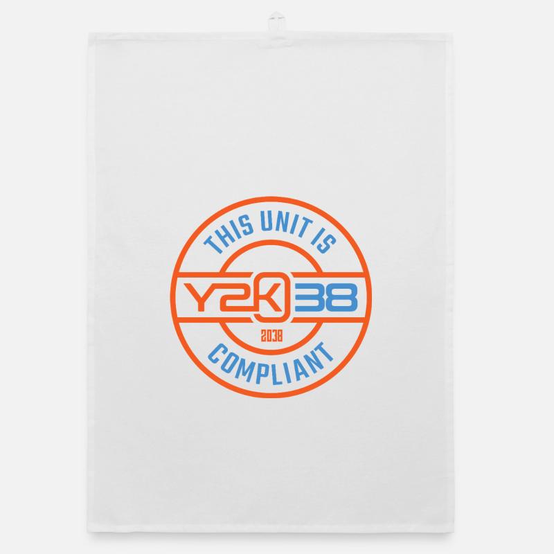 This Unit Y2K38 Compliant Organic Geschirrtuch