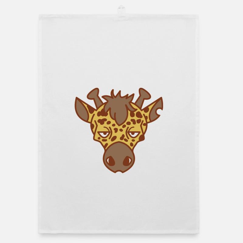 giraffe stylé Torchon bio