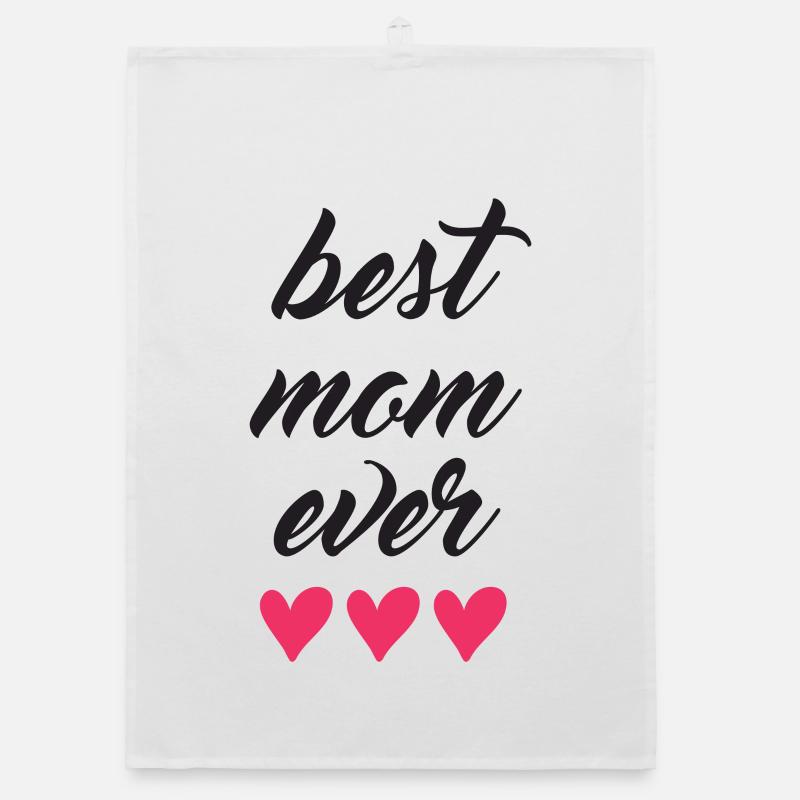 Meilleure maman de tous les temps Torchon bio