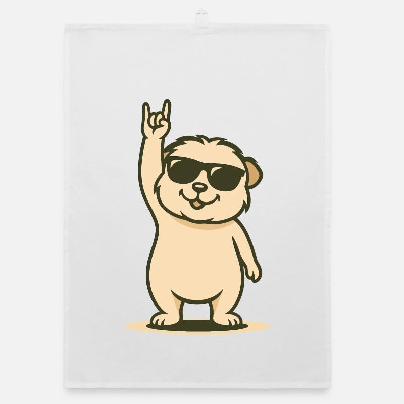 Cochon d’Inde Rock’n’Roll Torchon bio