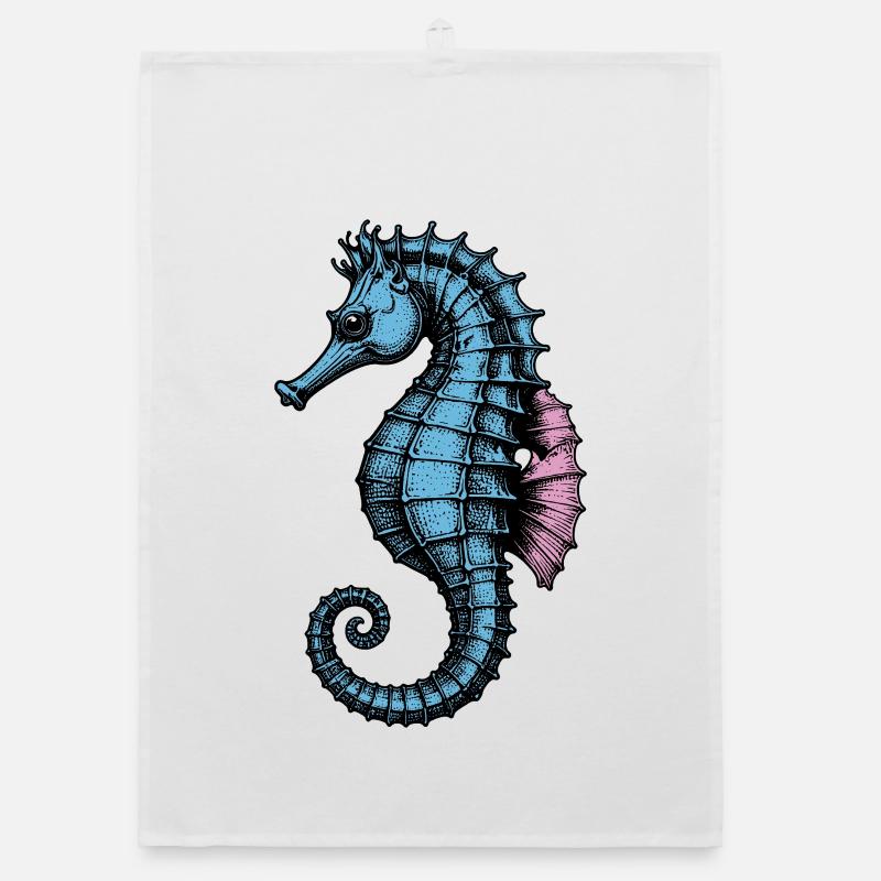 Seepferdchen Organic Geschirrtuch