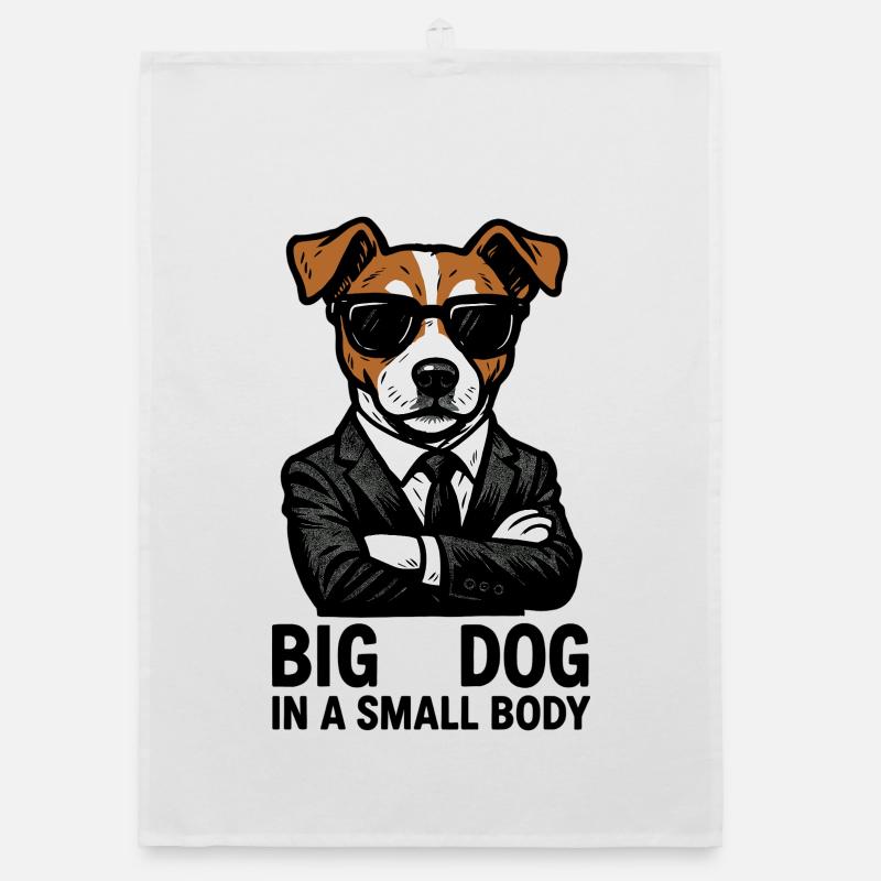 Jack Russell Terrier Anzug Chef Hund Geschenk Torchon bio