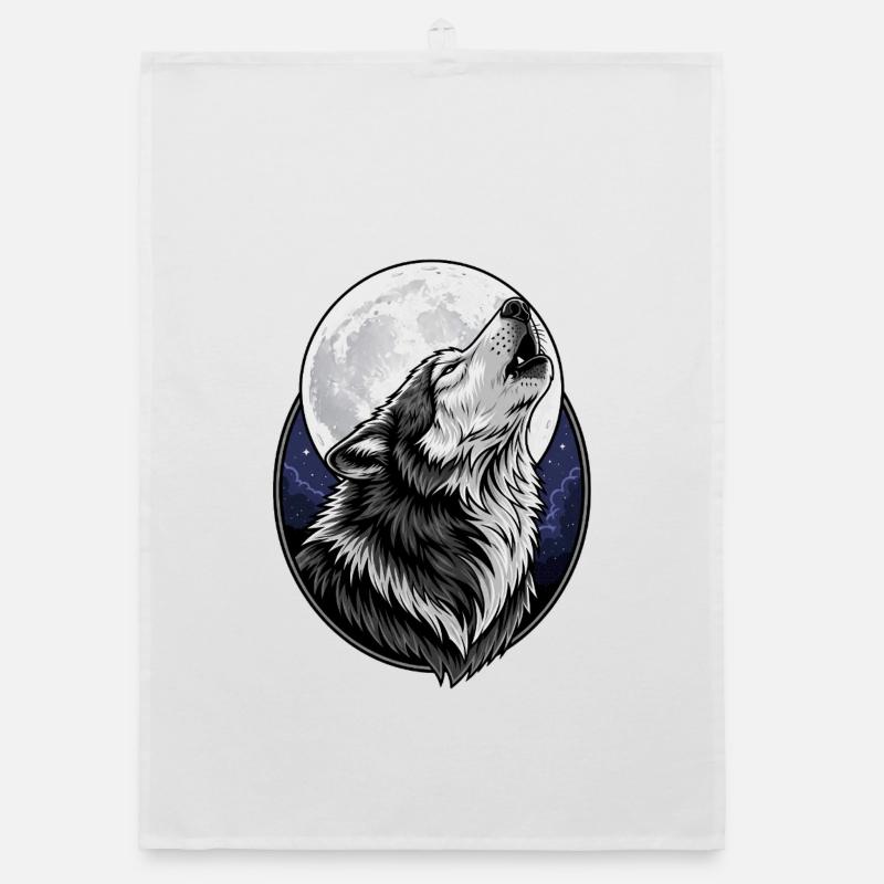 Wolf Organic dish towel