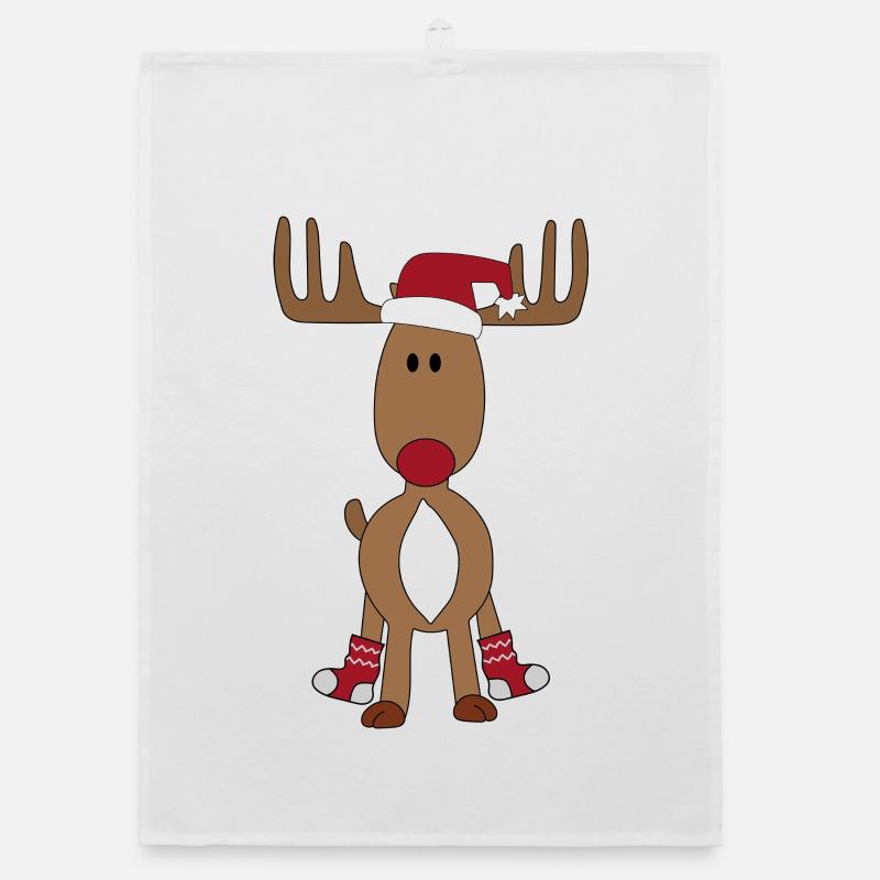 Orignal drôle pour Noël Torchon bio