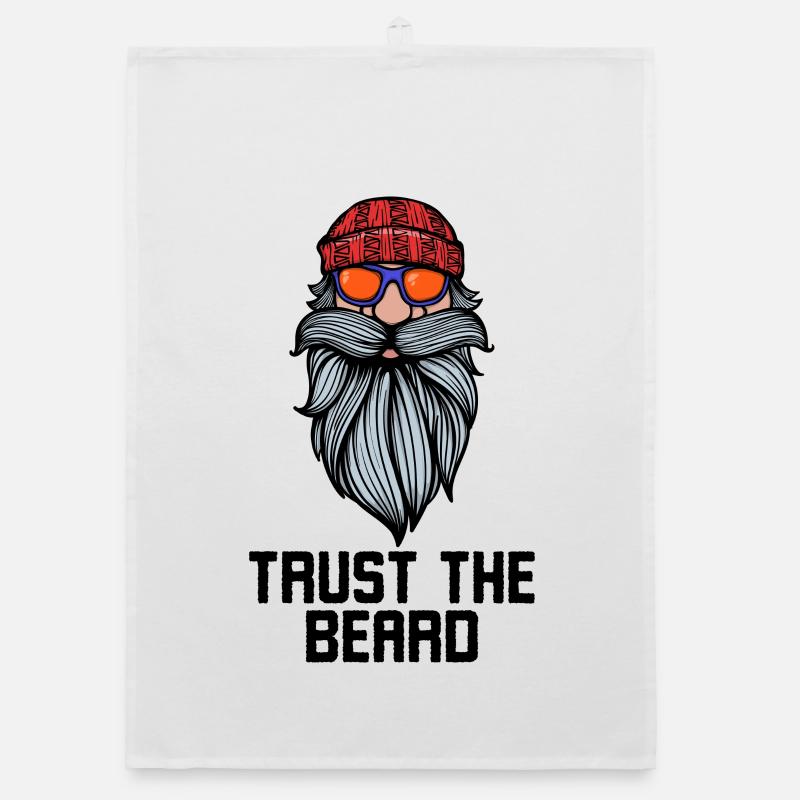 Facial Hair Beard Déclaration Barbe Complète Barbue Torchon bio