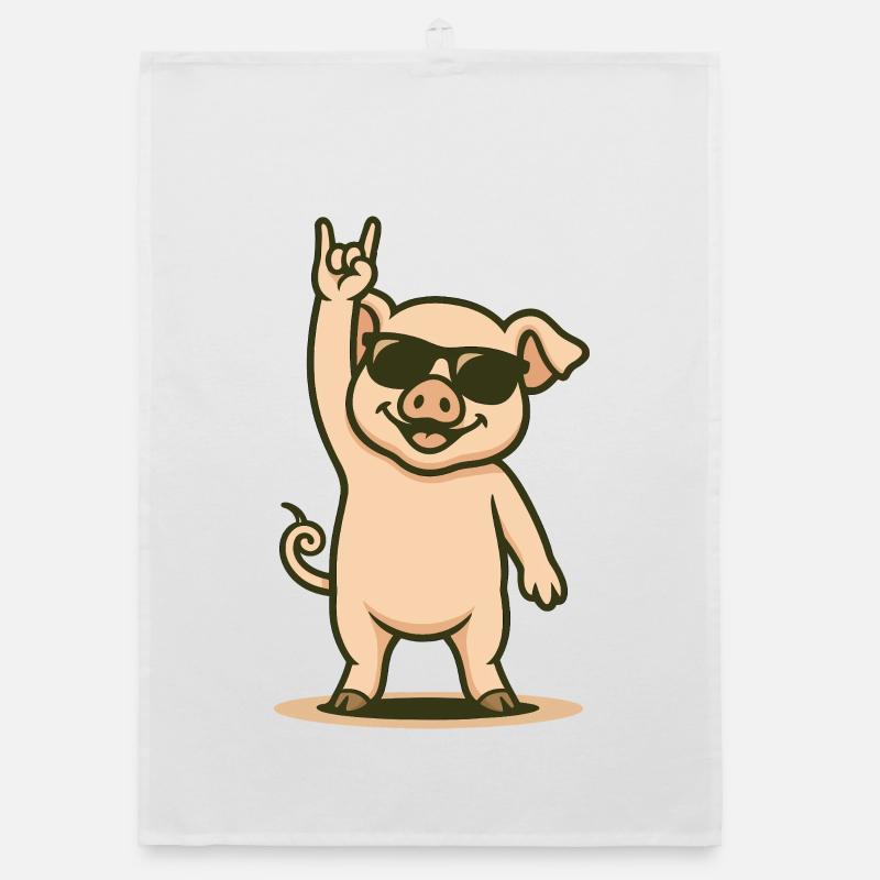 Jupe de cochon avec style Torchon bio