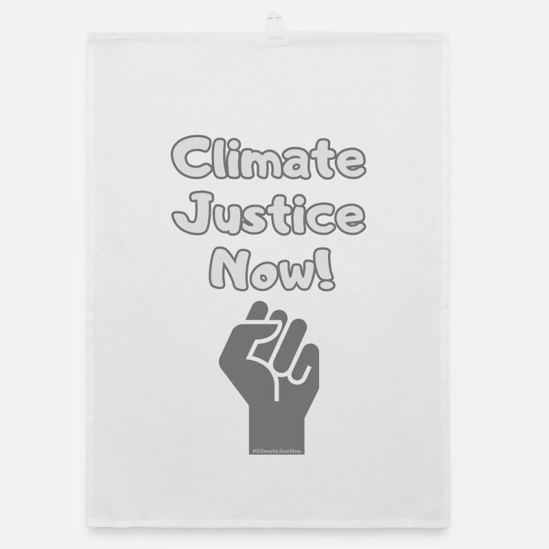 Climate Justice Now – Déclaration de protection du climat Torchon bio