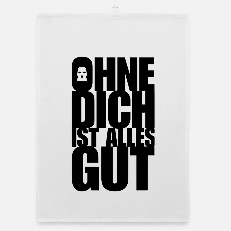 without you Organic dish towel