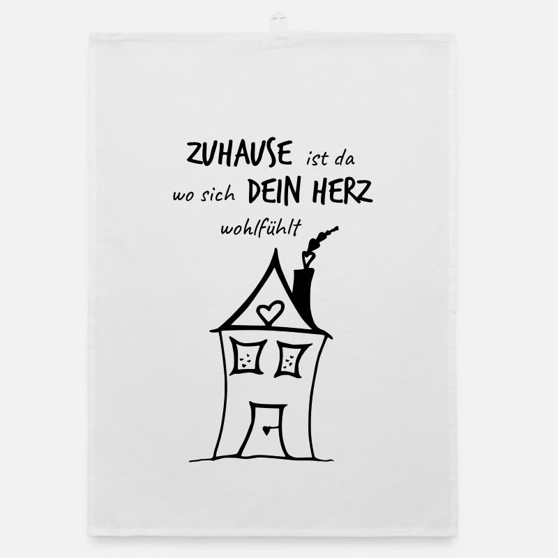 HERZensHÄUSCHEN - Das Original par heavenlygoods Torchon bio
