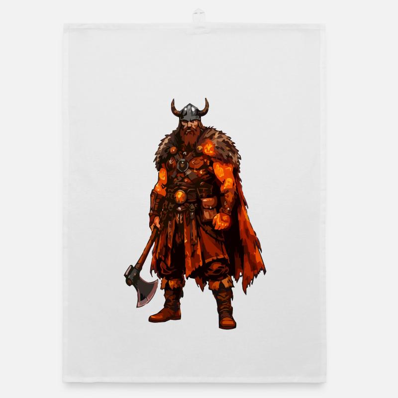 Viking Warrior Organic dish towel