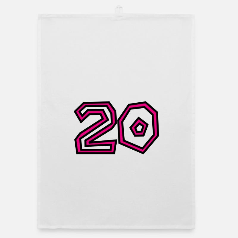 20 Organic dish towel