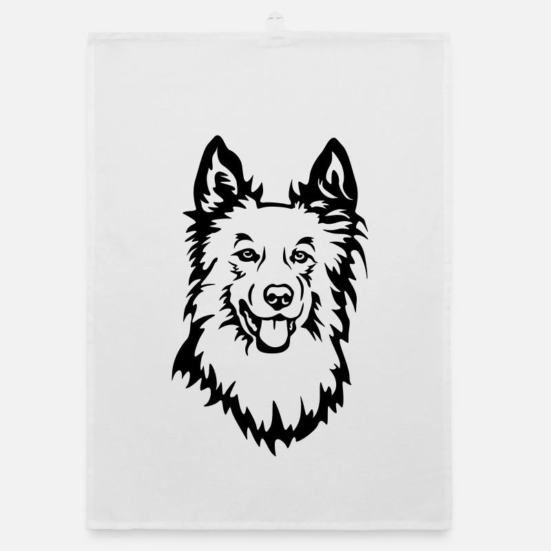 Harzer Fuchs Head Organic dish towel