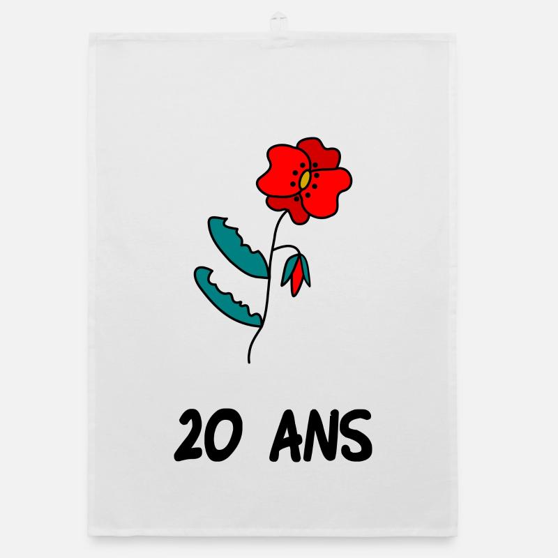20. 20th ANNIVERSARY. 20 YEARS ANNIVERSARY. 20 YEARS. Organic dish towel