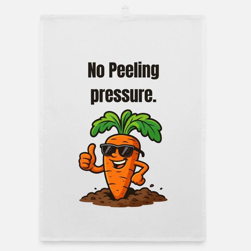 No peeling carrot Organic dish towel