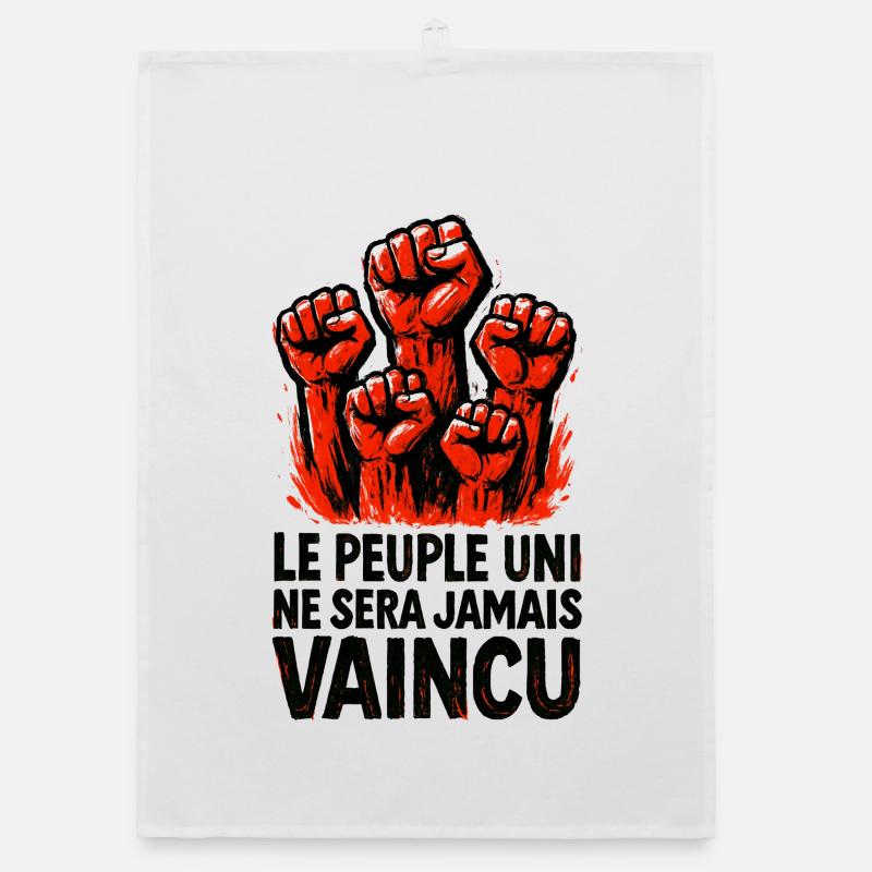 Le peuple uni ne sera jamais vaincu Torchon bio