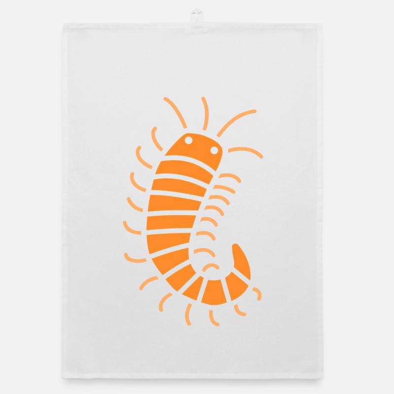Tausendfüßler Organic Geschirrtuch