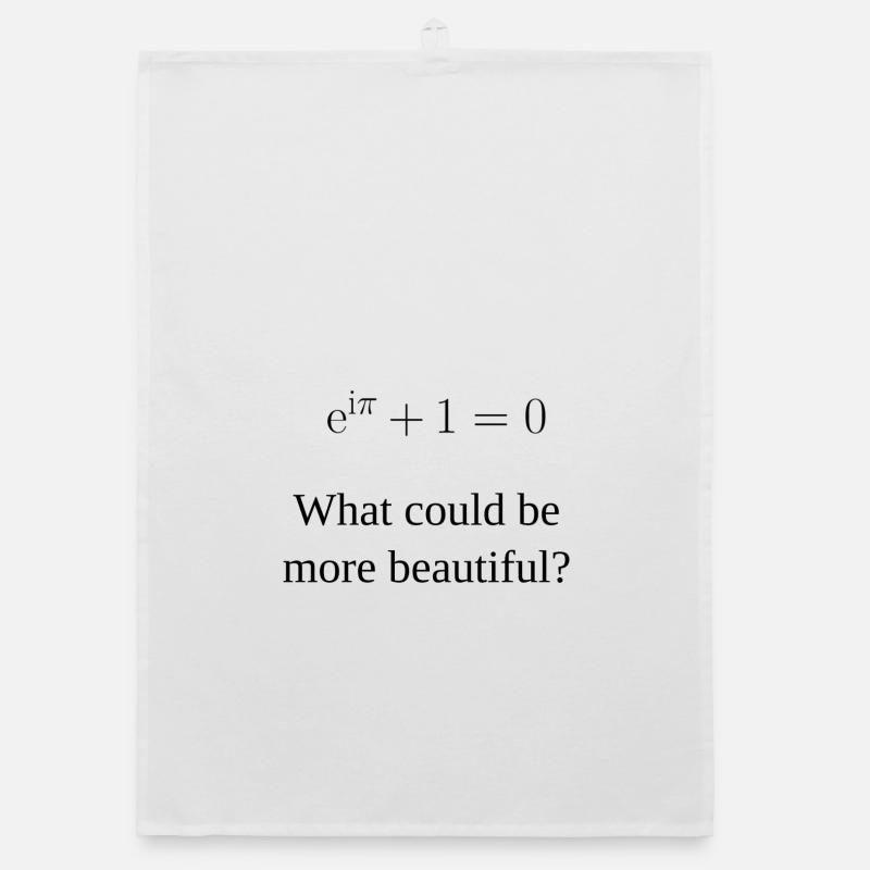 Euler-Formel Organic Geschirrtuch