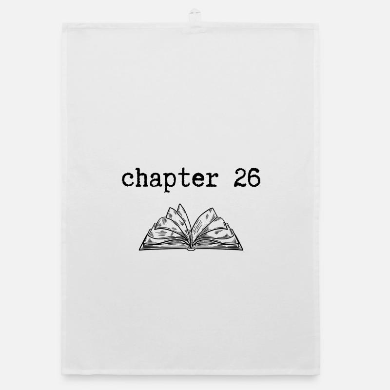 chapter 26 Geburtstag Organic Geschirrtuch