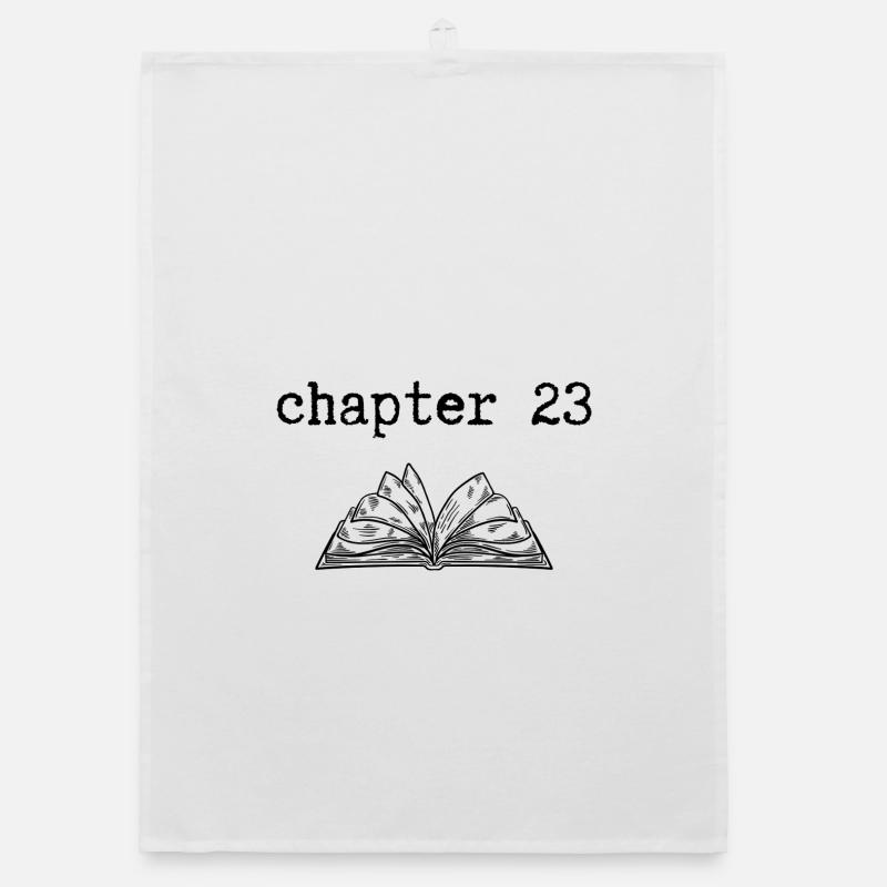 chapter 23 Geburtstag Organic Geschirrtuch
