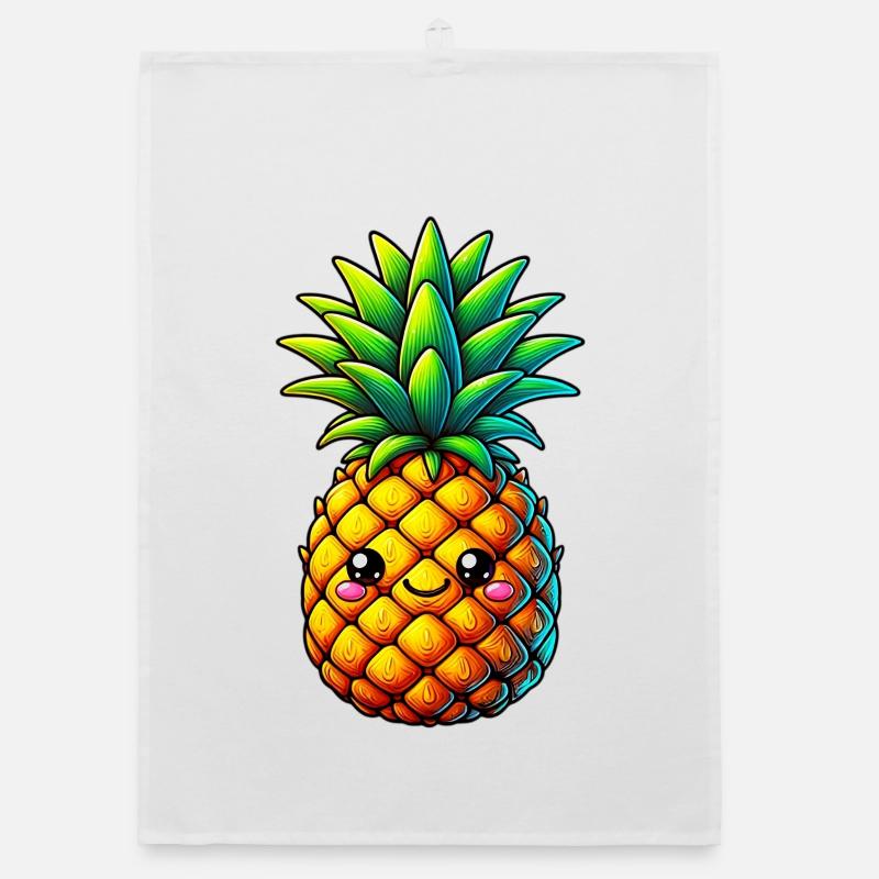 Pineapple Organic dish towel