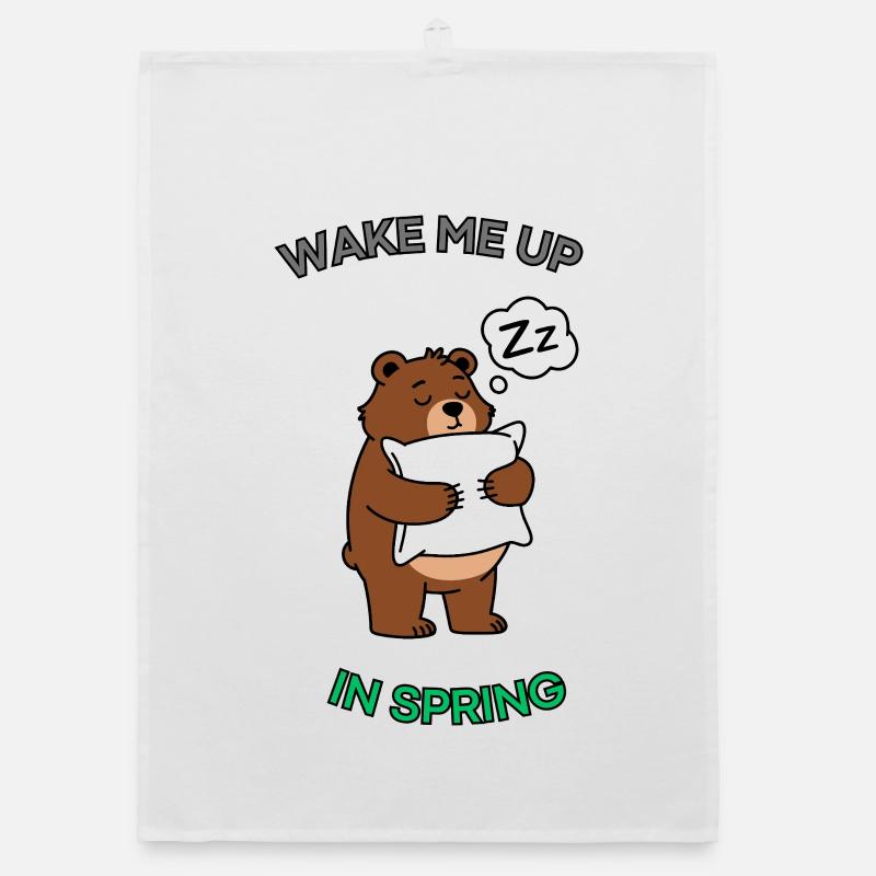 Sleepy Bear Organic dish towel
