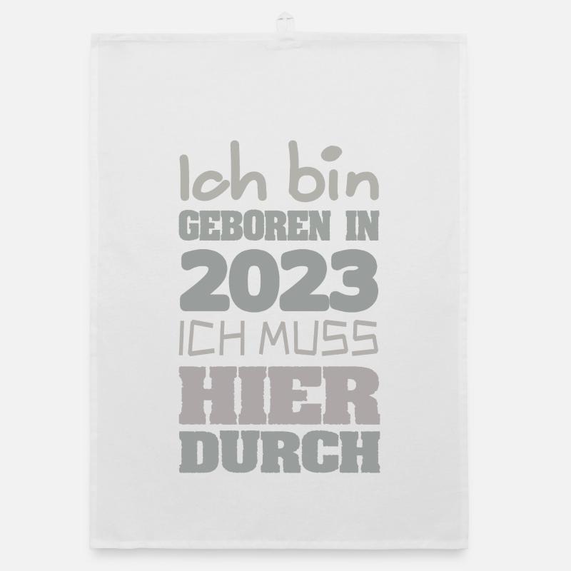 Né en 2023 Commencez Torchon bio