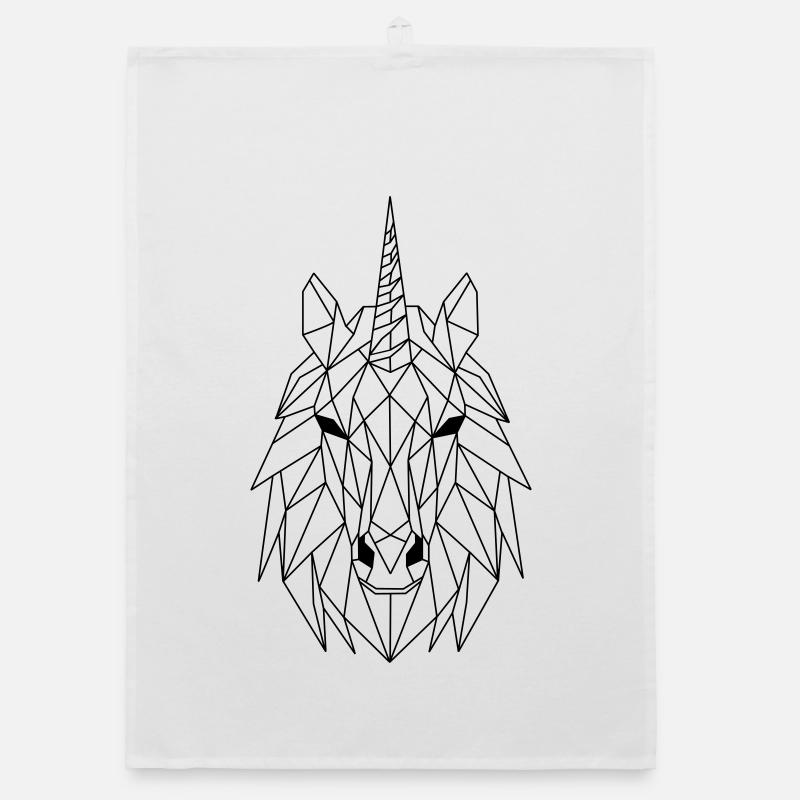 Polygone licorne Torchon bio