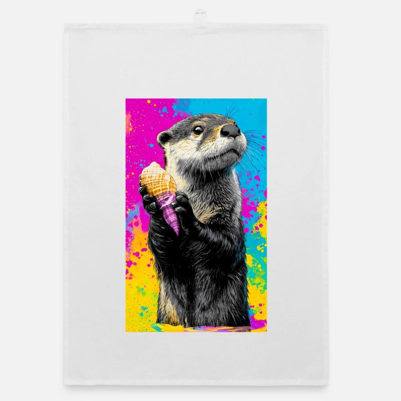 otter Organic dish towel