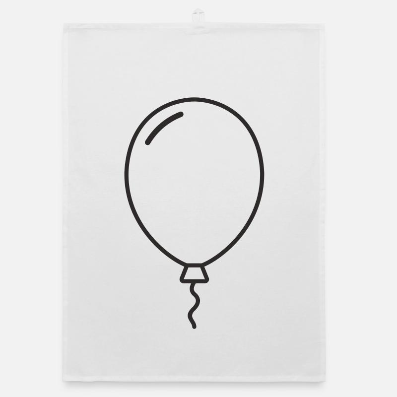Balloon – Party, Lightness & Good Mood Organic dish towel