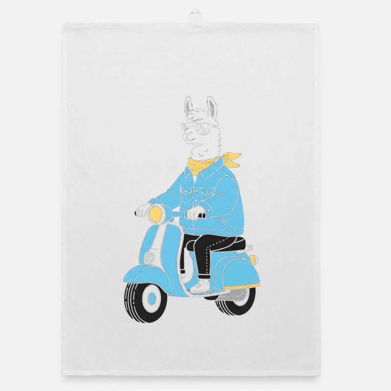 Trottinette en denim Lama Torchon bio