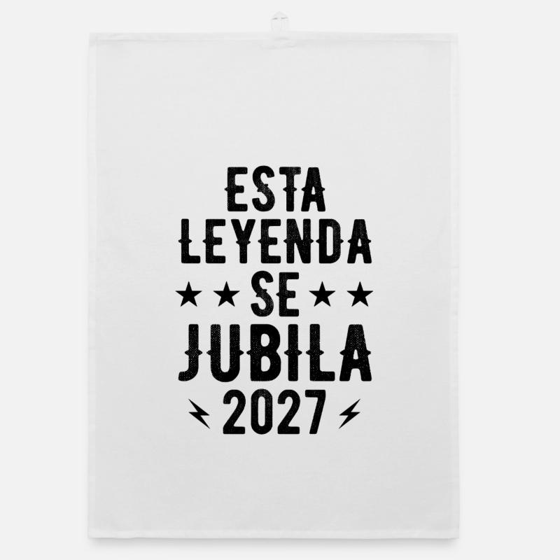 This Legend Retires 2027 Organic dish towel