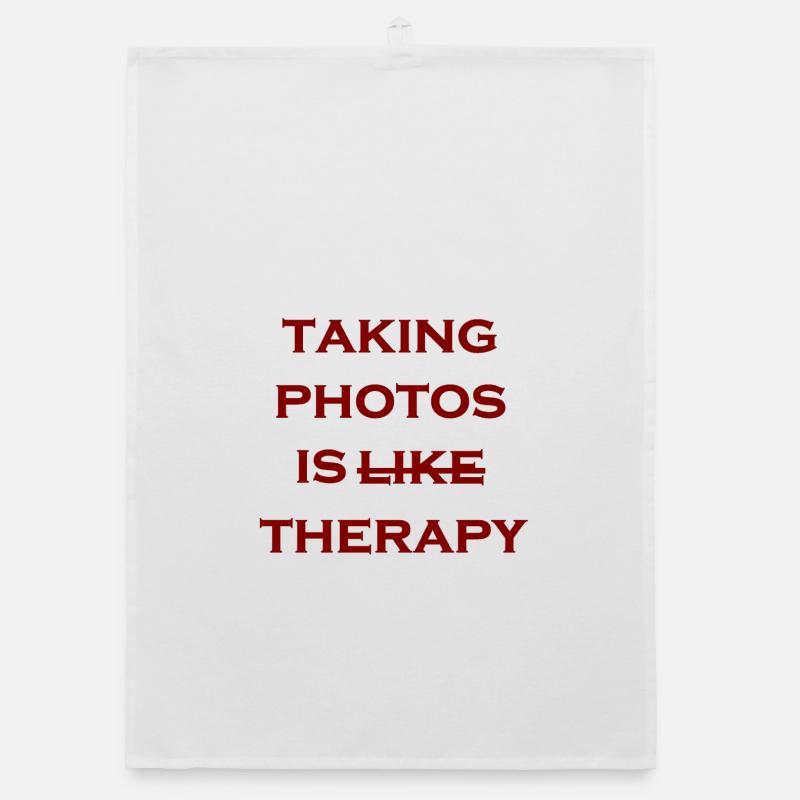 photo-therapy-rust Organic dish towel