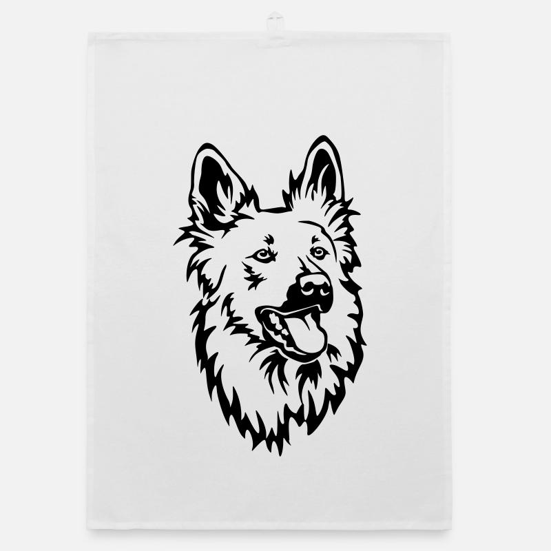 Tête harzer fuchs Torchon bio