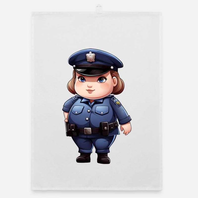 Grosse policière Torchon bio