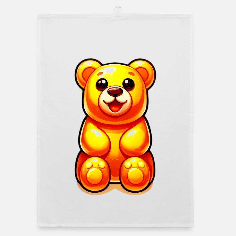 Teddy Bear Organic dish towel